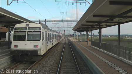 Vista dalla cabina - TPF RBDe 567